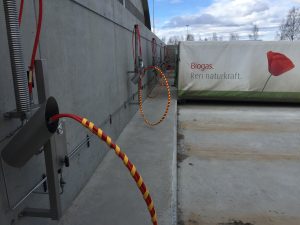Hurtigfyldeplads til optankning af personbiler med gas